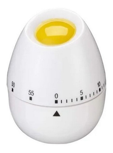 Timer A Cuerda Huevo Duro Con Yema Cocina Reloj Temporizador