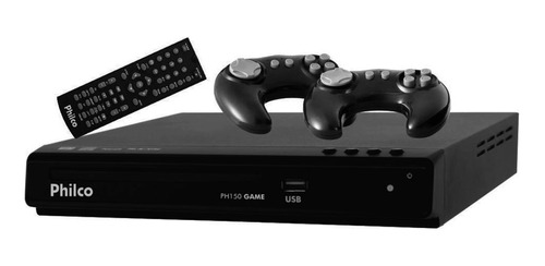 Dvd Philco Game Ph150, Usb, Mp3, 2 Joysticks, Preto - Bivolt