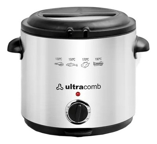 Freidora Ultracomb Fr-8301 1.5l Plata 220v - La Plata