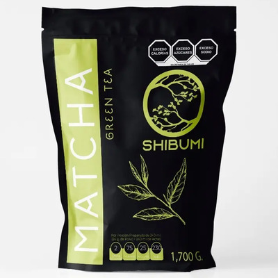 Matcha Latte Shibumi 1.700 G Con Ingrediente Organico | MercadoLibre