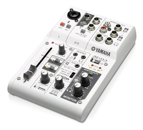 Yamaha Ag03 Intefaz Audio Mixer Usb Grabación Studio Podcast