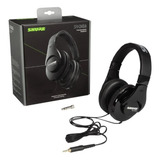 Fone Ouvido Profissional Shure Srh240a Over-ear - Original 