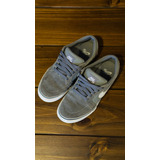 Zapatillas Nike Sb Gris Originales - Como Nuevas (talle 38)