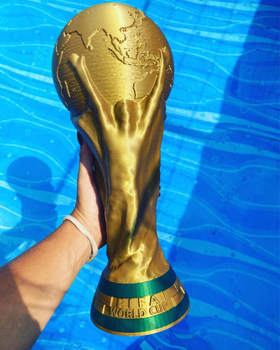 Copa Del Mundo Tamaño Real 36 Cm