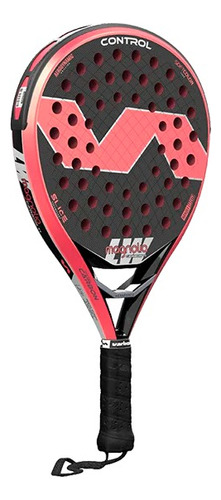 Paleta Varlion Lw Carbon Titan 20.1 Padel + Remera Color Negro/rosa