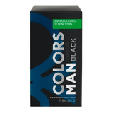 Perfume Para Hombre Benetton Colors Man Black 100 Ml