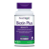 Natrol Biotina Plus 5000 Mcg 60 Tabs Sfn