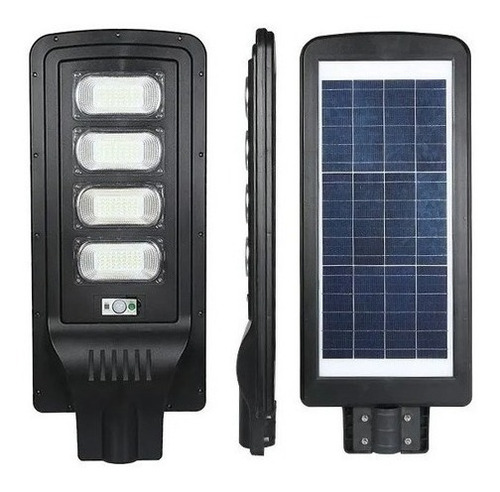 Foco Solar 120w Sensor + Control + Soporte, Multiled.