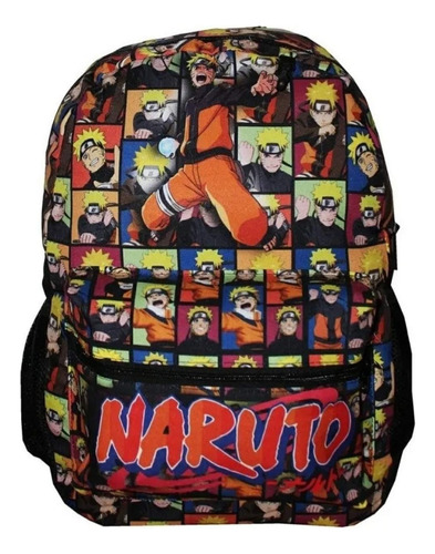 Naruto Mochila De Costas Infanto Juvenil Escolar E Viagem