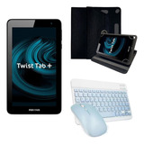 Tablet Positivo 64gb 2gb Com Kit Teclado E Mouse Azul E Capa