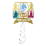 Decoración 16 De Septiembre Figuras Paq. 10 Pza. Viva Mexico