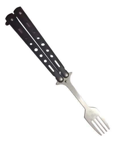 Cuchara Portátil Butterfly Fork De Metal Con Forma De Maripo