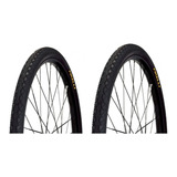 Par Pneu Bicicleta Pirelli 700x45 Touring Slick Serve Aro 29