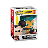 Funko Orange Teal Mickey Mouse Pop Disney Edición Limitada