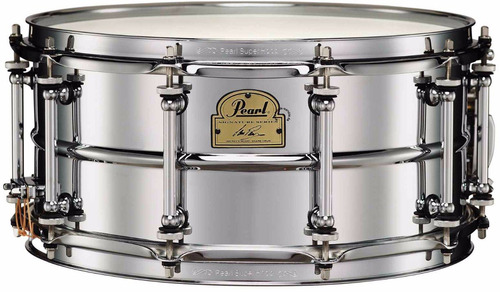 Pearl Tambor Redoblante Ian Paice 14x6.5  Acero Superhoops