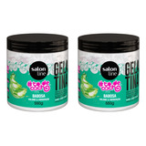 Gelatina Capilar Salon Line 550g Todecacho Babosa- Kit C/2un