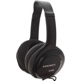 Auriculares Cerrados De Estudio Kurzweil Yh3000m Grabacion Color Negro