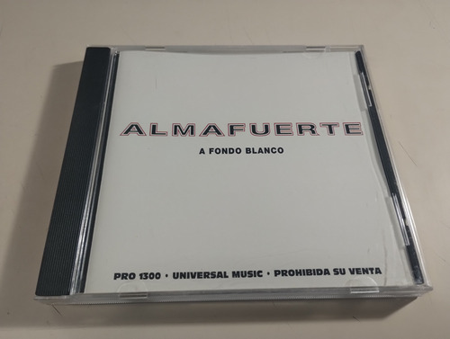 Almafuerte - A Fondo Blanco Single Promo - Ricardo Iorio
