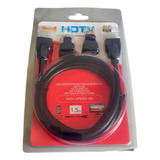 Cable Hdmi 1.5m 3 En 1 Con Convertidor A Mini Y Micro Hdmi