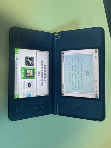 Nintendo Dsi Xl Azul + R4 Com Jogos