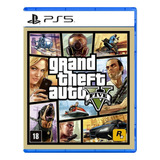 Jogo Gta 5 Grand Theft Auto V Para Ps5 Mídia Física