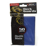 Bcw Deck Guard (50 Unidades), Azul Mate