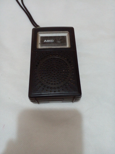 Radio Portatil A Pilha Ref 6x 620 Aiko...usado...nao Funcion