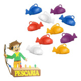 50 Peixe De Plastico Pescaria Peixinho Festa Junina Brinde