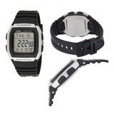 Reloj Casio Digital Sumergible Deportivo Para Hombre W96h 2a