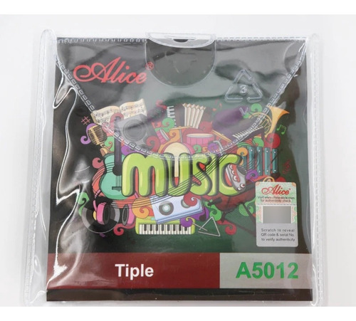 Encordado Para Tiple Alice A5012