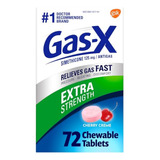 Regulador De Gas  Gas-x Tabletas Masticables Extra Fuertes P