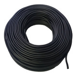 Rollo De Cable Para Microfono Xlr 100 Mts 2x24 Cysamex Negro