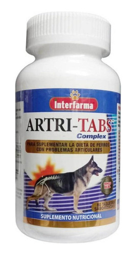 Artri-tabs - 60 Tabletas Saborizadas - Aquarift