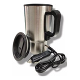 Jarro Vaso Termico 12v Para Auto Termo Acero Inox Doble Capa