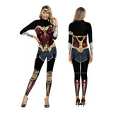 Traje De Disfraz Para Mujer Cosplay Maravilla De Los Vengado