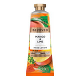 Crema Para Manos Beloved, Con Extracto Natural Mango Y Lima