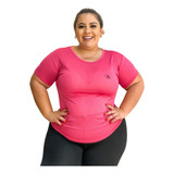 Kit 3 Blusa Dry Fit Plus Size Feminina Roupa De Academia