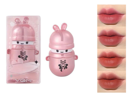 Labial (llavero) Bunny Minion Kawaii - Vgn