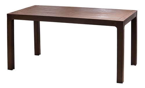 Mesa Resina Tipo Madera 150x80 Cm.