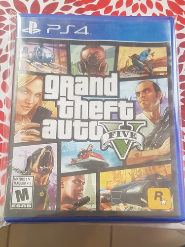 Grand Theft Auto V Para Ps4 Original Gta V 