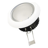 Luminaria Led Spot Embutir Blanco Redondo 5watts. Tbcin Luz Blanco Cálido