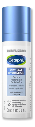 Sérum Hidratante Facial 48h Cetaphil Optimal Hydration 30ml Momento De Aplicação Dia/noite Tipo De Pele Todos Os Tipos De Pele