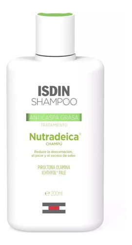 Isdin Ishampoo Nutradeica Anticaspa Grasa 200 Ml