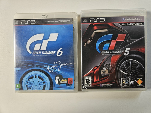 Combo Jogos Gran Turismo Ps3 Original Físicos Lote 2 Jogos