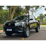 Hilux Srv 4x4 Flex Aut 62 Mil Km Único Dono Ipva Pago 19/19