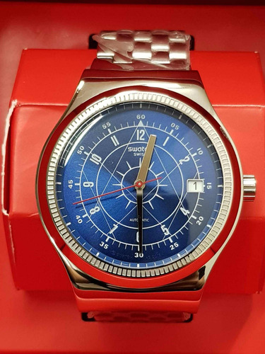 Reloj Swatch Automático Sistem Boreal Acero Semi Nuevo