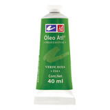 Oleo Atl T-14 Tubo De 40 Ml Color A Escoger Pintura Color 214 Verde Hoja