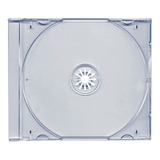 Pack 50 Cajas Cd Single Transparente 10.4mm Calidad Premium