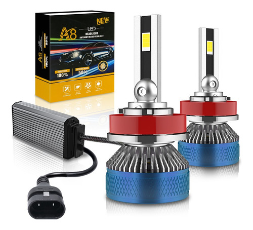 H4 H1 H7 H11 9005 9006 Kit De Luz Led 140w 24000lm Canbus