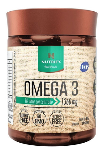 Ômega 3 Nutrify - 120 Cápsulas